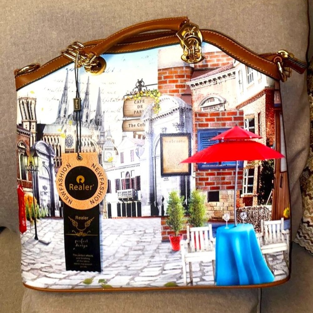 ★ CityScape 3-Piece Handbag Set